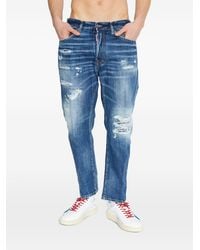 DSquared² - Jeans Blauw Bro Verontrust - Lyst