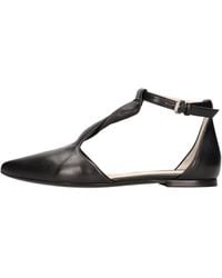 Strategia - Zapatos Bajos Negro - Lyst