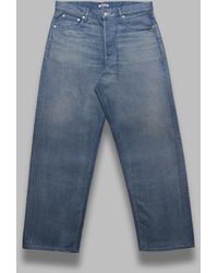 AURALEE - Selvedge Vervaagde Licht Brede Denim - Lyst