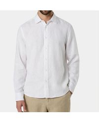 North Sails - Chemise En Lin Homme Blanc - Lyst
