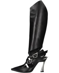 Mugler - Bottes Noires - Lyst
