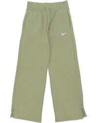 Nike - Pantalones De Chandal De Forro Polar Para Mujer W Sportswear Pantalon Ancho De Forro Polar Phoenix - Lyst