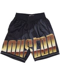 Mitchell &amp; Ness - Pantalones Cortos De Baloncesto Para Hombre Nba Big Face 4.0 Fashion Short Hardwood Classics Houroc - Lyst