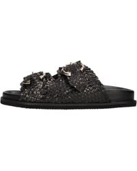 Emanuélle Vee - Sandales Noir - Lyst