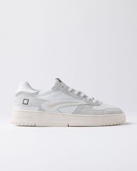 Date - Sneakers Mann Datum M431-Tp-Ba-Wh Turnier Rein Weib - Lyst
