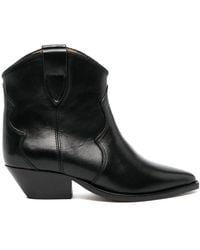 Isabel Marant - Dewina Leather Bootie - Lyst