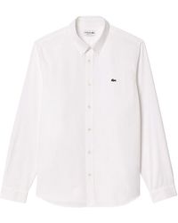 Lacoste - Witte Hemden - Lyst