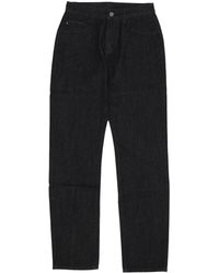 DOLLY NOIRE - Herren Jeans Denim 5 Taschen Hose Schwarz - Lyst