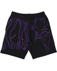 Octopus - Short Tracksuit Pants Evangelion 01 Flowing Sweatshorts - Lyst