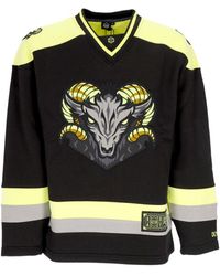 DOLLY NOIRE - Herren-Hockey-Sweatshirt Goat Hockey Crewneck Schwarz - Lyst