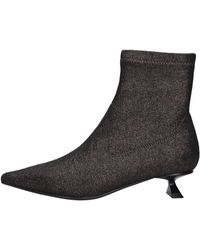 Emanuélle Vee - Braune Stiefel - Lyst