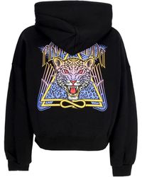 Propaganda - Mantel Frauen W Dreieck Jaguar Croptop Hoodie Schwarz - Lyst