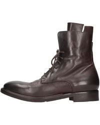 JP/DAVID - Leather Ankle Boots Centrifuge-Washed - Lyst
