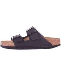 Birkenstock - Sandel Schwarz - Lyst