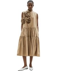 MEIMEIJ - Frauen Kleid Mit Blumen - Lyst