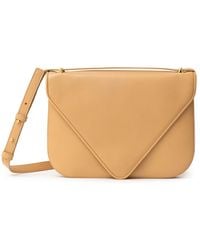 Bottega Veneta - Mount Leather Shoulder Bag - Lyst