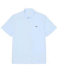Lacoste - Camisas Azules - Lyst