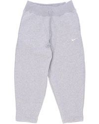 Nike - Pantalones De Chandal De Forro Polar Para Mujer Phoenix Fleece Hr Pant Curved - Lyst
