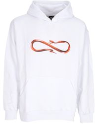 Propaganda - Leichtes Herren-Sweatshirt Mit Kapuze, Steel Logo Hoodie, Weib - Lyst
