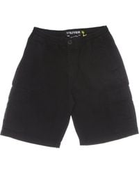 Iuter - Cargokorte Broek Zwart - Lyst