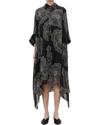 MEIMEIJ - Mid Mouw Jurk Vrouw Bloemen Fantasie - Lyst