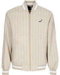 Staple - Bomber Jacket Pinstripe Baseball Jacket - Lyst