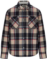 Woolrich - Alaskan melton overshirt - Lyst