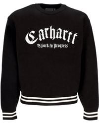 Carhartt - Onyx Sweater Zwart/Wax Herentrui - Lyst