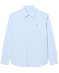 Lacoste - Blauwe Hemden - Lyst
