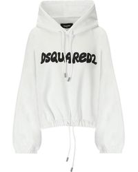 DSquared² - Onion weisses hoodie - Lyst