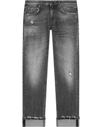 Dondup - Pantalons Pour Femmes Pantalon Coco Gris - Lyst