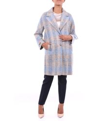 Peserico Kurzer zweifarbiger mantel - Mehrfarbig