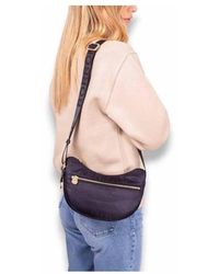 Borbonese - Shoulder Bag Moon Bag Mini - Lyst