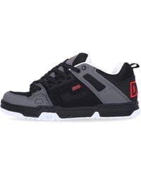 Dvs - Chaussures De Skate Pour Hommes Comanche Noir/Charbon/Rouge Ardent/Nubuck - Lyst