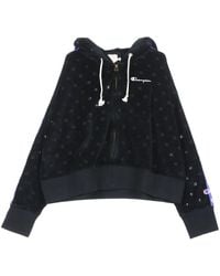 Champion - Felpa Cappuccio Hooded Sweatshirt - Lyst