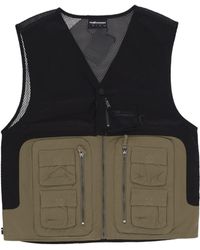 The Hundreds - Battalia Vest Herren Armellose Weste Schwarz - Lyst