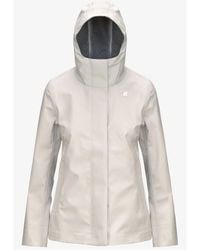 K-Way - Jacket Madalina Bonded Jersey - Lyst