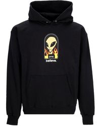 Thrasher - Believe Hoodie X Aws Sudadera Con Capucha Negra Para Hombre - Lyst