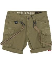 Alpha Industries - Utility Short Pants - Lyst