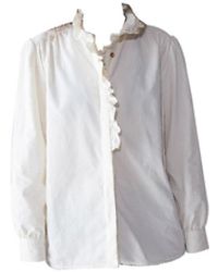 Shaft - Shirt Velvet Gerry Cream Bi1D9Jt9800 - Lyst