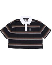 Huf - Run Things Crop-Poloshirt Met Korte Mouwen Voor X X-Girl Zwart - Lyst