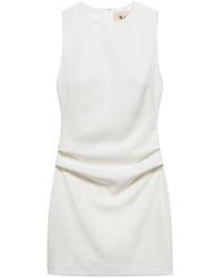 Aniye By - Kurzes Kleid Sienna Frau Hals Am Rucken - Lyst