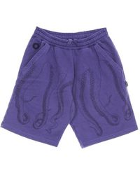 Octopus - Tracksuit Shorts Dyed Sweatshort Amethyst - Lyst