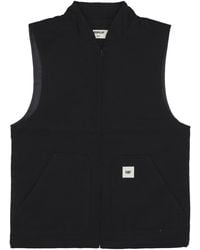 Caterpillar - Canvas Vest - Lyst