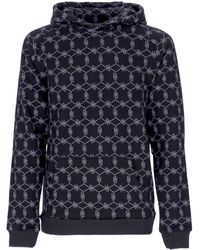 DOLLY NOIRE - Herenhoodie Monogram Hoodie Zwart - Lyst