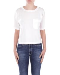 Max Mara - Camiseta Y Polo Bianco - Lyst