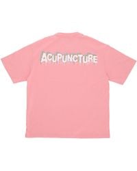 Acupuncture - Inverted Emblem Tee Babyrosa Herren-T-Shirt - Lyst