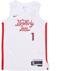 Nike - 'Basketball Tank Top Nba Dri Fit Swingman Jersey City Edition No 1 James Harden Phi76E - Lyst