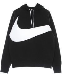 Nike - Lightweight Hooded Sweatshirt Swoosh Tech Fleece Pullover Hoodie - Lyst