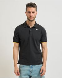 K-Way - T-Shirts En Polo Zwart - Lyst